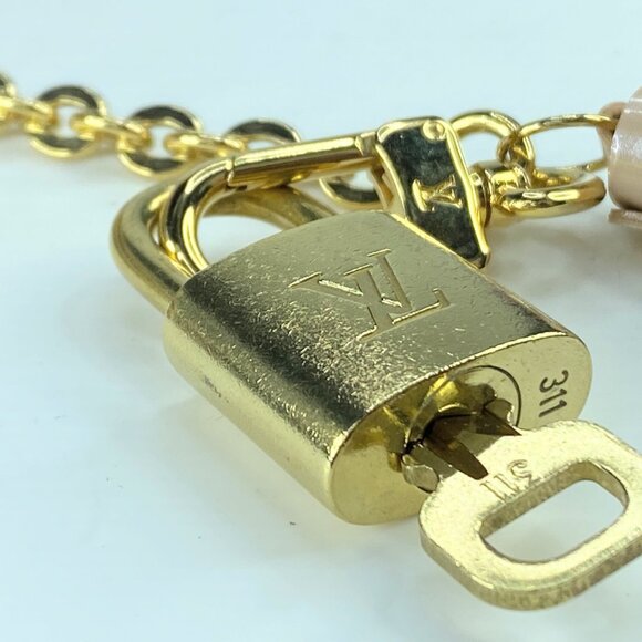 Louis Vuitton Vernis Chapeau Coin Purse Rose Florentin with lock GS331 - Picture 7 of 8